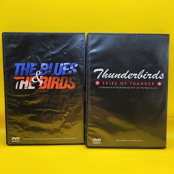 U.S. Air Force Thunderbirds Blue Angels DVDs Documentary F-16 - Picture 2 of 3